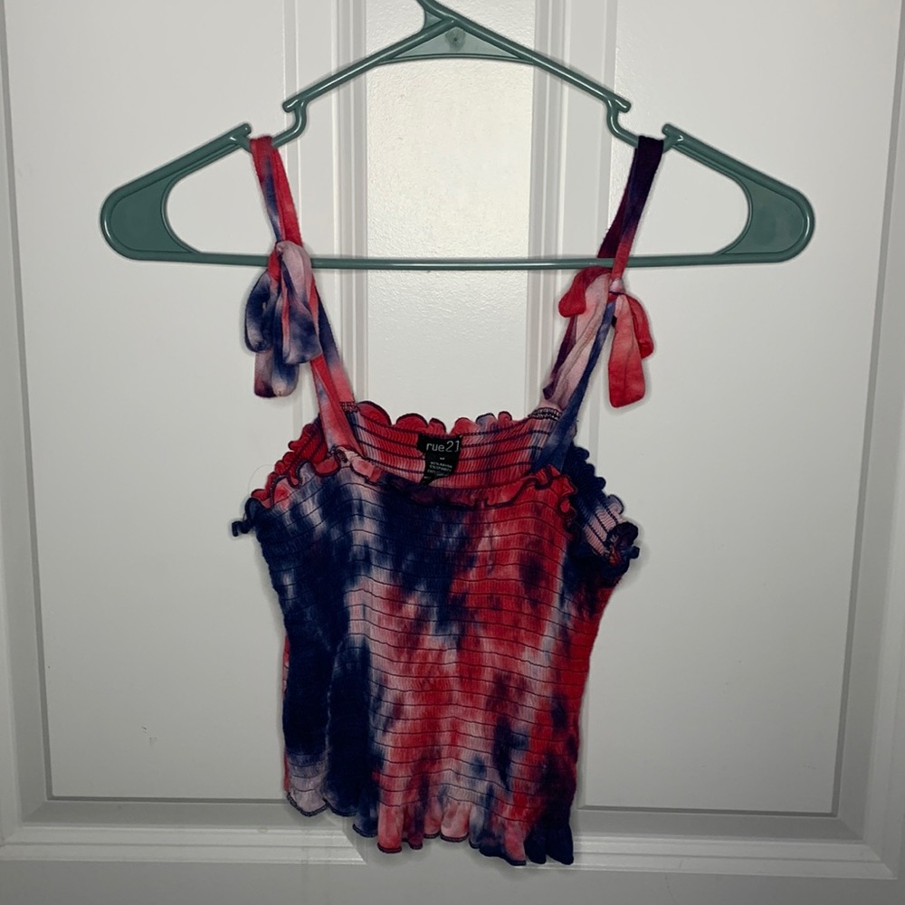 Colorful crop top